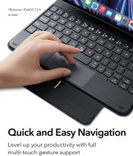 ESR Rebound Magnetic Keyboard Case For iPad Pro 11/12.9 Inch and Air 6/5/4 - Image 3
