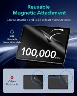 ESR iPad Pro 11 M5 (2025), iPad Pro M4 (2024) Magnetic Paper-Feel Screen Protector – Detachable & Reusable - Image 4